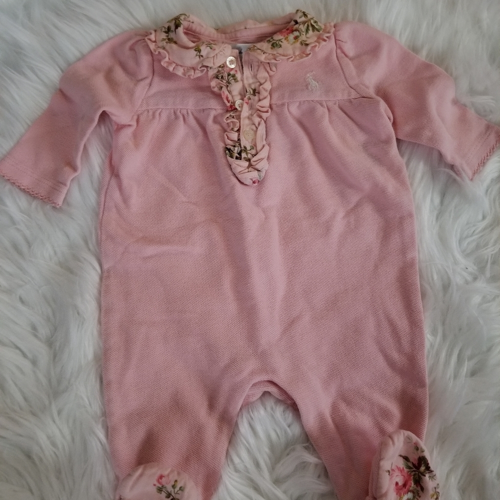 Ralph Lauren Footed Coverall